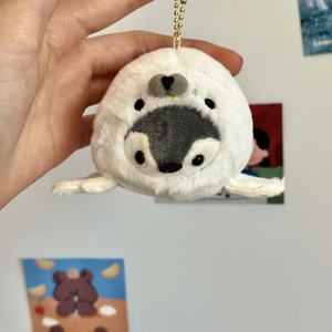 Lindo Peluche de Pingüino, Animal Marino, Peluche Súper Suave con Forro de Malla, Relleno de Algodón PP Lavado para Aliviar el Estrés, Source Dream - Product Image 3