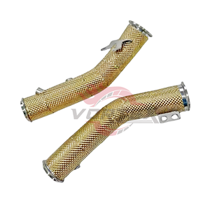 ท่อหุ้ม SS304หุ้มฉนวนหุ้มทอง Vortex สำหรับ MC20มาเซราติอัปเกรดประสิทธิภาพการทำงาน - Product Image 4