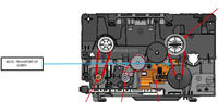 Evolis S10091 O-RING Sabuk Transportasi KIT Modul untuk ZENIUS, PRIMACY PRINTER dengan 5 Sabuk Paket SPARE PART