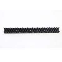 Lot de 12 pointes anti-oiseaux en plastique solide de 45 cm, écologiques, pour les pigeons, les ratons laveurs, les corbeaux, les chats, les souris et les rongeurs