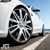 Jantes forgées monobloc personnalisées JG18 19 20 21 22 23 24 pouces, jantes en alliage à motif floral, moyeux 5X112 5X108 5X114.3 5X120 pour Audi Lincoln Lexus