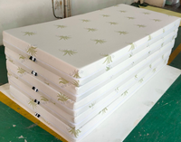 Échantillon gratuit Couvre-matelas en mousse à fermeture éclair Amovible Lavable Aloe Vera Smart Firm Foam Queen King 6 pouces 15cm Matelas en mousse