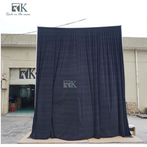 Wholesale Professional Pipe and Drape Exhibition <b>Stands</b> Adjustable Aluminum Frame Stage <b>Backdrop</b> Decoration Pipe Drape - Product Image 3