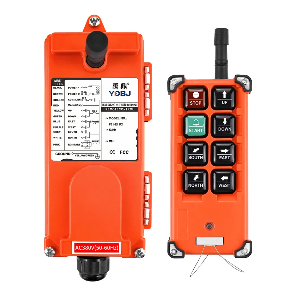 F21-E1B Draadloze Afstandsbediening Voor Auto Lifter 12V 24V Afstandsbediening Aan/Uit Afstandsbediening Voor Torenkraan