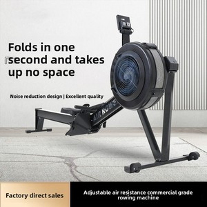 Nhà thương mại sử dụng có thể gập lại không khí <span class=keywords><strong>Rower</strong></span> điều chỉnh sức đề kháng thông minh chèo thuyền phòng tập thể dục thiết bị tập thể dục trong nhà trykid thương hiệu 150kg - Product Image 2