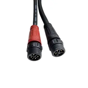 Waterproof plug 4 Pin Electric Metal Male Female M16 ip67/68 Waterproof Wire Cable Connector