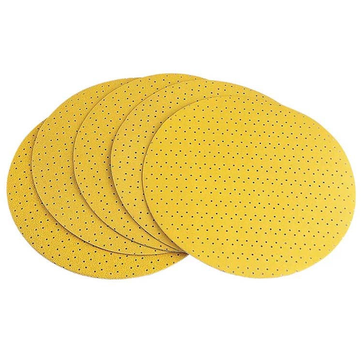 Disques abrasifs pour mur sec, 225mm, multi-trous, pour citron, 10 pièces