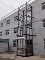 Monte-charge à rail unique pour entrepôt, usine, manutention industrielle de marchandises