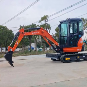 Mini-excavatrice d'occasion Kubota U20, excavatrice sur chenilles de 2 tonnes, marque japonaise d'origine Kubota U20, excavatrice sur chenilles d'occasion à vendre - Product Image 4