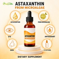 Gouttes liquides d'astaxanthine liposomale OEM pour protéger la santé de la peau et des yeux, astaxanthine liposomale hautement antioxydante en gouttes liquides
