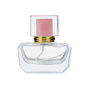 Spot Custom Thick Bottom Square Glass <b>Perfume</b> <b>Bottle</b> 30ml Transparent Cosmetic Packaging Press <b>Spray</b> Refillable <b>Bottle</b> - Product Image 1