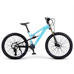 Bicicleta de Montaña <span class=keywords><strong>MTB</strong></span> de Suspensión Completa de Carbono de <span class=keywords><strong>29</strong></span> Pulgadas, Doble Suspensión para Descenso, con 12 Velocidades para Ciclismo de Montaña - Product Image 4
