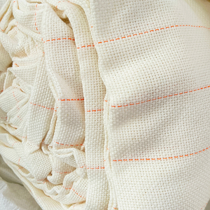 Hữu Cơ Thoáng Khí Thêu Chéo Tufting Vải Với Đánh Dấu Dòng Vải Đấm Kim Cho Cô Gái Chàng Trai Cho Nhà Dệt Sử Dụng - Product Image 1
