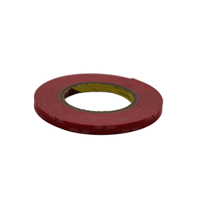 เทปกาวอะคริลิคใสสองด้านหนา0.5มม. 3ม. สีแดงสำหรับไดคัทได้ง่าย - Product Image 2