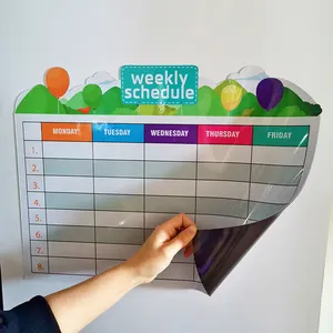 Lettere magnetiche personalizzate Toddler Small Letter Board Kids Dry Erase Reward Chart