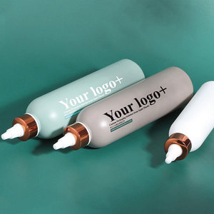 Custom <b>Plastic</b> Bottles Cylinder Dropper Sealing 30-1000ml Cosmetic <b>Packaging</b> General Use True Colors Label Printing - Product Image 3