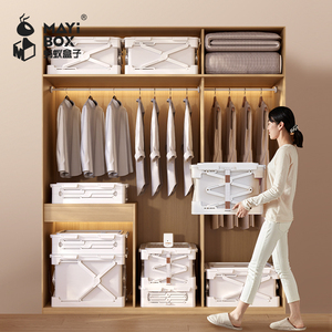 Scatola Pieghevole per Compressione Sottovuoto, Organizzatore per Vestiti, Armadio per Conservazione Abiti di Grande Capacità - Product Image 4