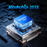 Topleo Factory Smart TV Box RK3518 con Resolución 8K, ATV Stb Android 14 Certificado, Smart TV Box