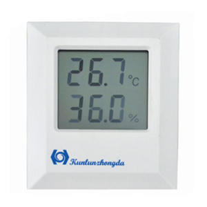 Capteur de température et d'<span class=keywords><strong>humidité</strong></span> mural intérieur Kunlun Zhongda avec écran LCD, indice de protection IP65, résolution 0,5°C, sortie 4-20mA/RS485, ODM - Product Image 1