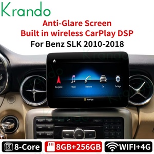 Unité principale Android Krando 9 pouces pour <span class=keywords><strong>Mercedes</strong></span> Benz SLK SLC <span class=keywords><strong>SL</strong></span> 2010-2018 Support multimédia Android sans fil CarPlay WIFI 4G - Product Image 2