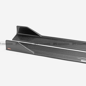 Extension de bas de caisse type aileron légère, compatible Hyundai Elantra Avante CN7 Facelift 2023 et modèles suivants, forme OEM, kit carrosserie latérale - Product Image 4