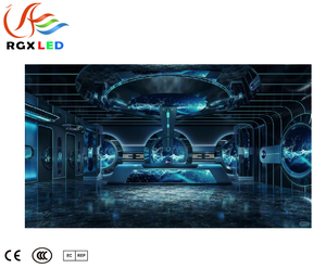 شاشة عرض Led مثلثة داخلية P5 OEM ، شاشة عرض رقمية إبداعية مخصصة لحانة النادي الليلي KTV - Product Image 2