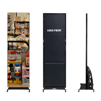 P2 P2.5 P3 Floorstanding Led Poster Display per interni 4g Digital Signage e visualizza Full Color 640x1920mm Led Video Wall