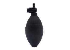 Bola de <span class=keywords><strong>Granada</strong></span> negra Bola inflable Juguete sexual para adultos Accesorio Válvula de metal y válvula de plástico Bola de goma Función múltiple - Product Image 3