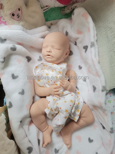 Reborn Doll Solid Silicone Kits Small Dolls <strong>Rubber</strong> Baby Realistic Molds Kits - Product Image 2