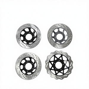 Disque de frein avant et arrière en acier de 220 mm pour <span class=keywords><strong>moto</strong></span> électrique 125cc 150cc, neuf - Product Image 1