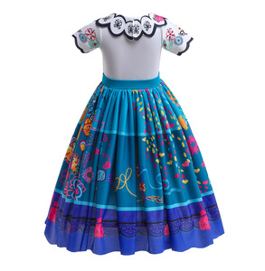 Robes <span class=keywords><strong>pour</strong></span> enfants, Robes de princesse <span class=keywords><strong>Encanto</strong></span> <span class=keywords><strong>pour</strong></span> enfants, Costumes de spectacle d'Halloween, Robes de cérémonie - Product Image 3