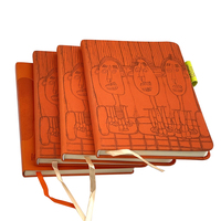 Hot Sales Tom Hardcover Pu Leder Planer Journal Benutzer definiertes Notizbuch