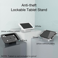 Support de Tablette PDV Universel pour iPad 10 à 11 Pouces, Antivol, de Bureau ou Mural pour Restaurant, Magasin, Verrouillable