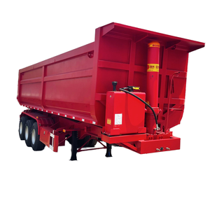 Semirremolque Volquete Trasero en Forma de U Personalizable de 3 Ejes y 40 Metros Cúbicos de Gran Capacidad, Popular en China, en Venta - Product Image 3