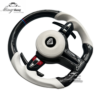 Volant sport en fibre de carbone adapté aux BMW Séries 1, 2, 3, 4, 5, X1, X2, X3, X4, X5, X6, X7, M1, M2, M3, M4, M5, M6, F10, F30, F35, E90