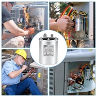 Condensateur de démarrage de moteur CRD CBB65 20UF 450VAC, condensateur en film de polypropylène métallisé pour climatiseur HVAC, compresseur de climatisation, moteur AC