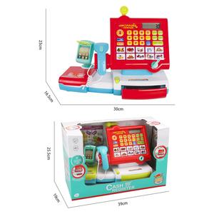 Caja registradora para niños juego de simulación juego de compras escáner, calculadora y tarjeta de crédito con luz y sonido para niños niñas - Product Image 6