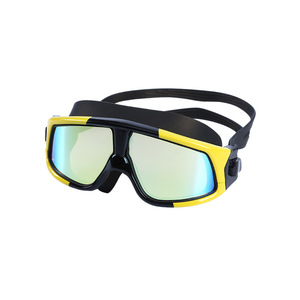 <span class=keywords><strong>Gafas</strong></span> <span class=keywords><strong>de</strong></span> natación galvanizadas 1801, <span class=keywords><strong>gafas</strong></span> <span class=keywords><strong>de</strong></span> natación <span class=keywords><strong>de</strong></span> silicona para hombres y mujeres al aire libre, HD, Marco grande, antivaho e impermeable - Product Image 5