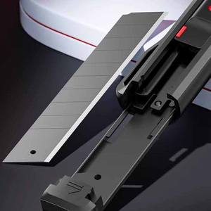 Factory 3pcs Price Portable Black Box Cutter <strong>Rugged</strong> Retractable Blade Comfortable to Hold <strong>Small</strong> Utility Knife With Handle - Product Image 5