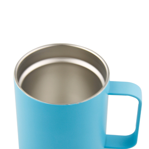 Tasses à café isothermes en acier inoxydable de haute qualité, gobelet à double paroi sous vide avec poignée pour boissons chaudes - Product Image 2