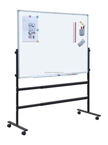 KBW cán bảng trắng trên bánh xe, hai mặt từ khô xóa Hội Đồng Quản trị với đứng, điện thoại di động bảng trắng cho văn phòng, trường học, nhà - Product Image 2