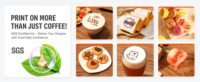 Imprimante à café pour latte art, encre comestible, machine numérique à plat pour impression personnalisée de photos sur gâteaux, café, bière, jus, latte
