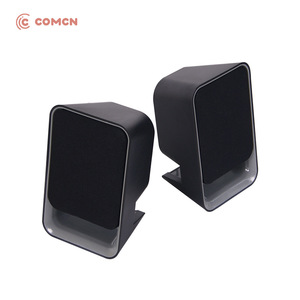 Comcn 2.0 Stereo Computer <b>Speakers</b> <b>USB</b> Powered ABS Desktop Laptop Audio Compact Design - Product Image 2