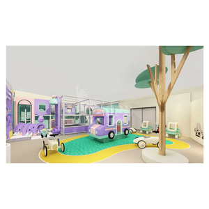 สนามเด็กเล่นในร่มขนาดเล็กแบบกำหนดเอง ห้องประสาทสัมผัสสำหรับเด็ก คลินิกเด็ก โซนเล่นเด็ก คาเฟ่เด็ก - Product Image 5