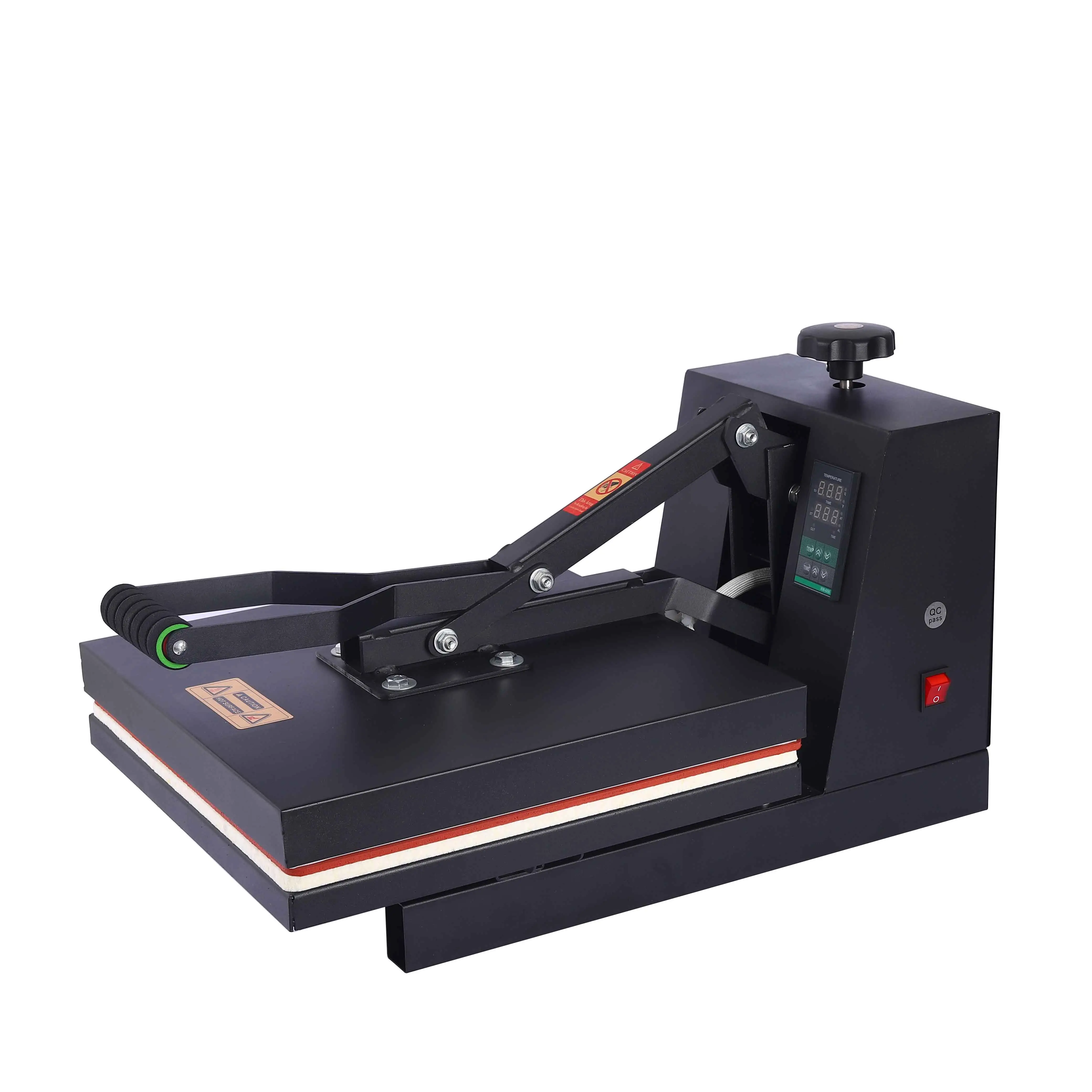 अच्छी गुणवत्ता गर्मी प्रेस मशीन टी शर्ट परिधान गर्मी हस्तांतरण कागज के साथ प्रेस मशीन