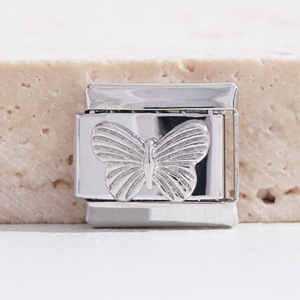 Italian Modular <b>Bracelet</b> Stainless Steel <b>Charm</b> <b>Beads</b> Heart Butterfly Food Bell Flower Cartoon Gift for Women Men Unisex - Product Image 4