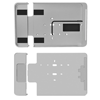 WTS-124A support de montage mural fixe avec connecteur USBC support d'iPads en alliage d'aluminium cadre ultra-mince pour iPad de 10e génération