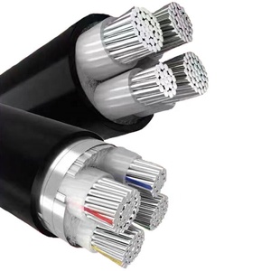 Cable de Alimentación Eléctrico de Baja Tensión 0.6/1KV YJV, Sólido, Aéreo, Blindado con Aluminio y Cobre, Aislamiento XLPE - Product Image 1