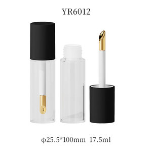 Applicateur de brillant à lèvres en alliage de zinc plaqué or par électrolyse YRL012 pour flacon de brillant à lèvres de 6 à 15 ml - Product Image 2