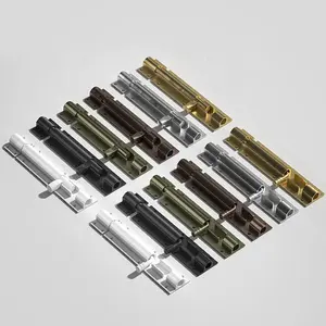 Customized Styles for the Indian Market 6Inch 8Inch Long Door Bolts Latch Solid Sliding Bolt Latch Hasp Staple Gate Safety Lock